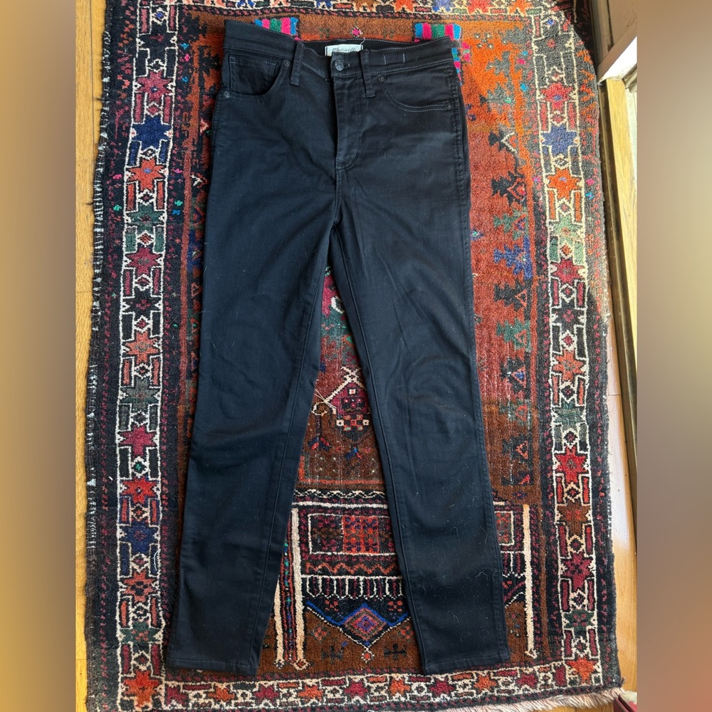 NWOT Madewell Black Skinny Jeans